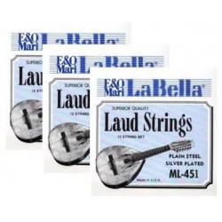 ML454 Cuarta Cuerda de Laud La Bella ML-450 (2 unidades)