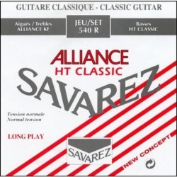 540R Juego de Cuerdas Clasica Savarez Alliance Tension Media