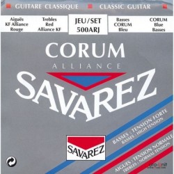 500ARJ Juego de Cuerdas Clasica Savarez Corum Alliance Tension Media Alta