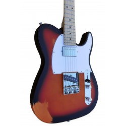 C350.403 Guitarra Electrica Egmond Tipo Telelecaster Sunburst