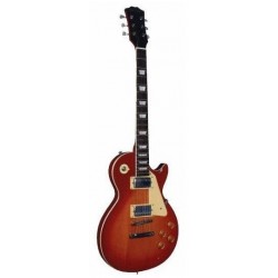 C350.606SB  Guitarra Electrica Egmond Tipo Les Paul Round Top Sunburst con Mastil Encolado y piezas coreanas