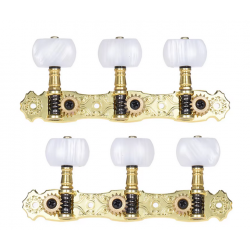 Clavijero Clasica de aleacion de Zinc Bañado en oro AOS-022V1P