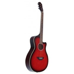 C330.646SB  Guitarra Acustica Mini Jumbo tipo APX  SUNBURST
