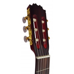 C320.580RS Roja Guitarra Flamenca Vicente Tatay - Fondo de Palosanto con Tapa de Abeto - Acabado Brillo Teñida de Rojo