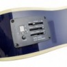C331.646EQBL Guitarra Electroacustica Baffin Mini Jumbo tipo APX  AZUL Amplificada y previo con Afinador