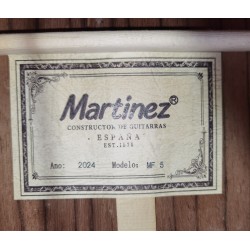Martinez MF5 Guitarra Flamenca de Palosanto y Tapa Maciza