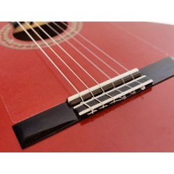 Vicente Tatay Tomas Modelo Pepe Habichuela ROJA • Guitarra Flamenca de Cipres con Tapa de Cedro