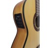 Vicente Tatay C320.580CE – Guitarra Flamenca Amplificada con Cutaway, Previo Joyo, Alma Ajustable y Golpeador