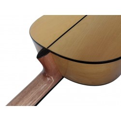 Vicente Tatay C320.580 – Guitarra Flamenca con Tapa de Abeto, Cuerpo de Sicomoro, Alma Ajustable y Golpeador