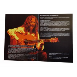 Antonio de Toledo • Modelo Tomatito Andalucia Blanca con tapa Torrefactada - Guitarra Flamenca en acabado Natural