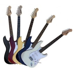 C350.230SB   Guitarra Electrica  Tipo Strato Sunburst